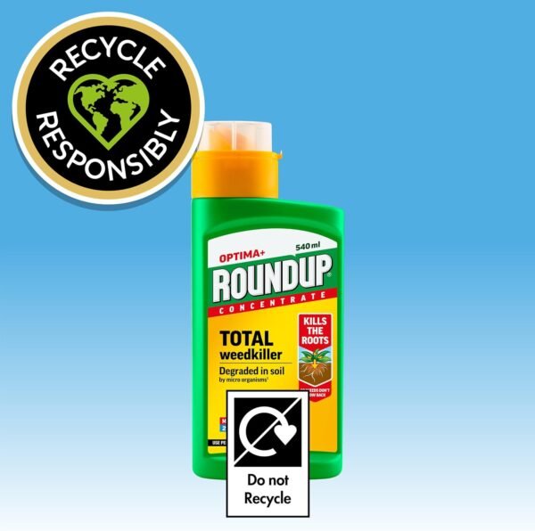 Roundup Optima+ Concentrate Weedkiller – 1L