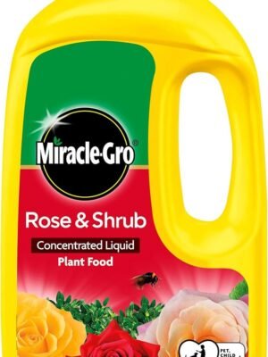 Miracle-Gro Liquid Plant Food for Roses & Shrubs 800ml – Ready-to-Use Feed for Vibrant Flowers