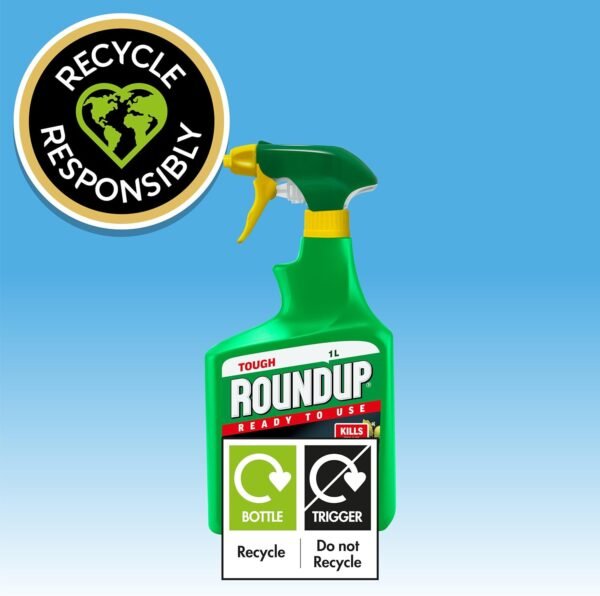 71xZVx5Z6sL._AC_SL1500_ Roundup Ready to Use Tough Weedkiller – 1L