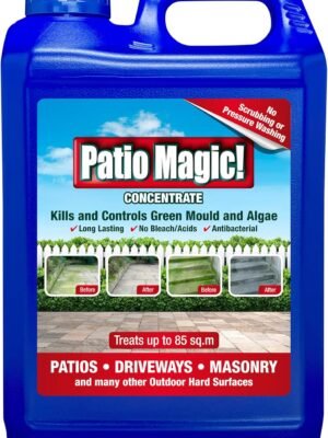 81CI2n-FFlL._AC_SL1500_ Patio Magic Concentrate Weedkiller for Patios, Driveways, Paths & Gravel (175 m² Coverage) – 2.5 L