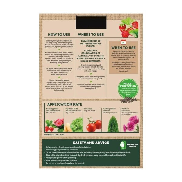 81GHpO2eWiL._SL1500_ Levington Fish, Blood & Bone Organic Fertiliser 1.5kg – Natural Plant Food