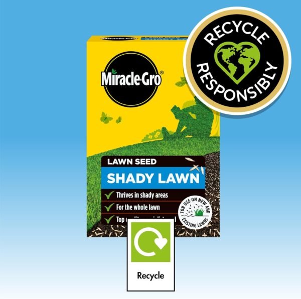 Miracle-Gro Shady Lawn Seed – 28m² (840g)