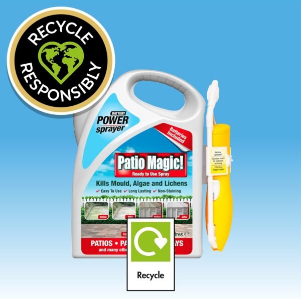 81gvmzGSwlL._AC_SL1500_ Patio Magic Ready to Use Weedkiller Power Sprayer – 5 L