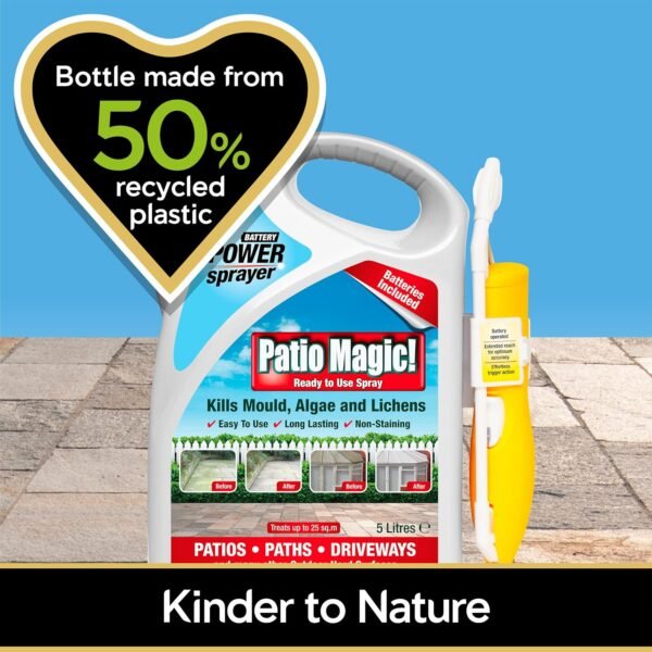 81j2YEcGdSL._AC_SL1500_ Patio Magic Ready to Use Weedkiller Power Sprayer – 5 L