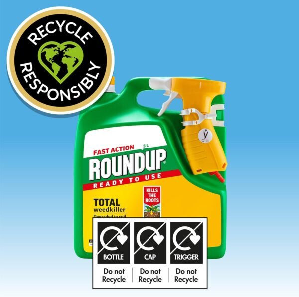 81k-w5Ck1OL._AC_SL1500_ Roundup Fast Action Ready to Use Weedkiller – 3L