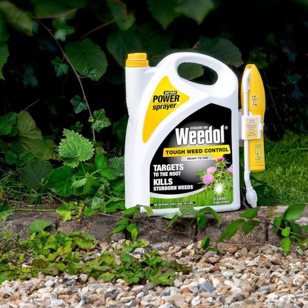 916UXZU6TDL._AC_SL1500_ Weedol Tough Weed Control Ready to Use Weedkiller Power Sprayer – 5L