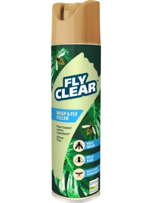 UK_120052_CLE_PS.png Fly Clear Wasp & Fly Killer – 400 ml Ready-to-Use Spray for Homes & Gardens