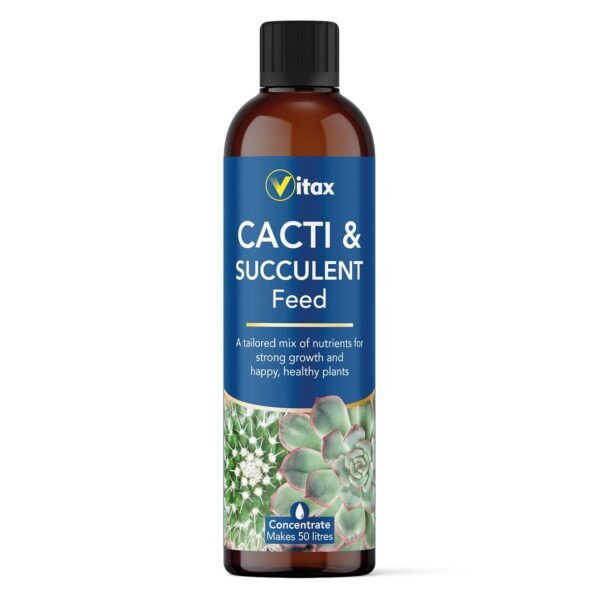 Cacti & Succulent Feed – 250ml | Promotes Healthy Growth & Improved Flowering/Fruiting