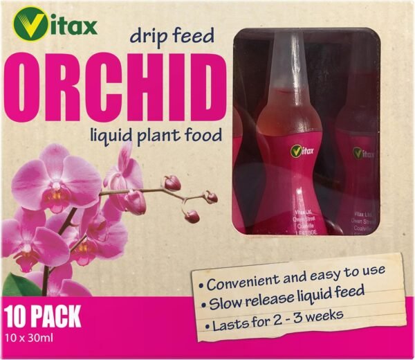 Orchid Drip Feed – 30ml x10 | Specialist Nutrient Feed for Healthy Orchids